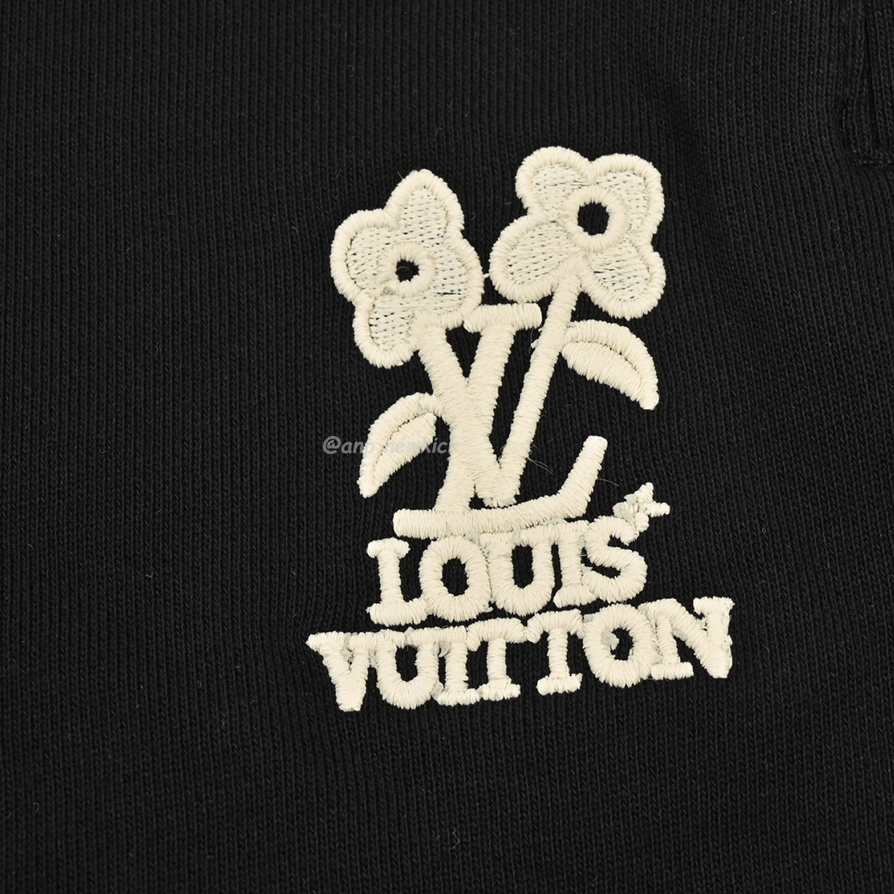 Louis Vuitton Flower Letter Embroidered Shorts (8) - www.newkick.vip